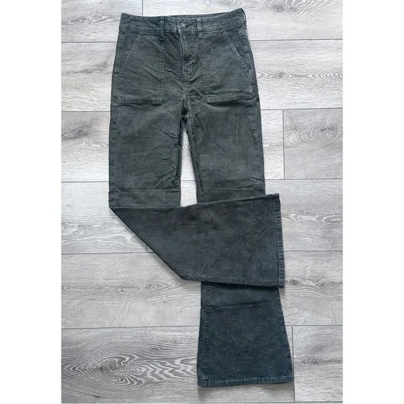 American Eagle Corduroy Super High Rise Flare Pants - Picture 3 of 15